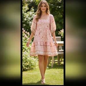 NWT Band of the Free Adorable Dress Size L